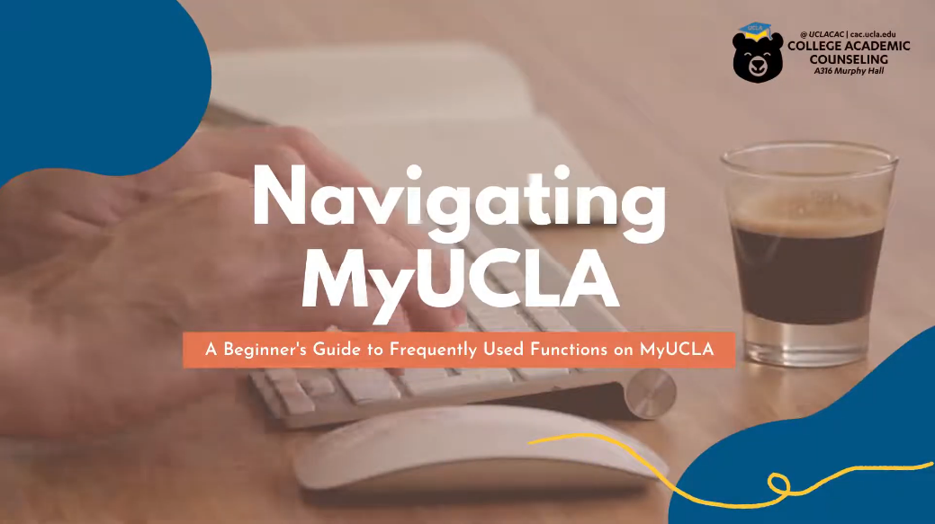 Navigating MyUCLA